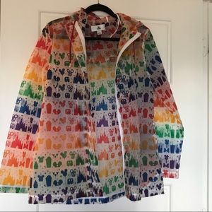 Disney Rainbow Rain Jacket